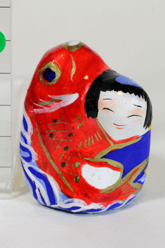 鯉抱き童子/つまみ人形(香川)